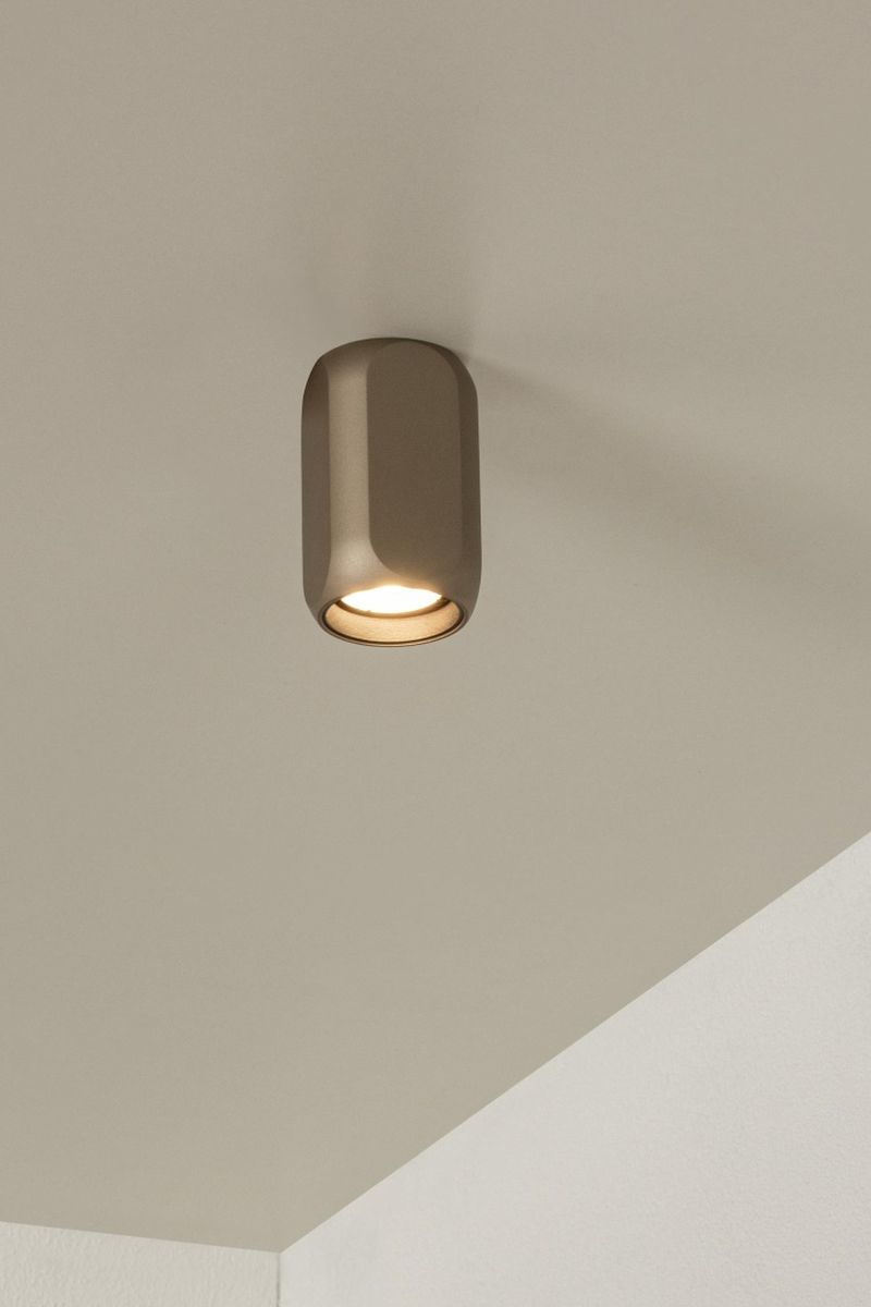 Lucide BRAGA - Zapustené stropné svietidlo - 1xGU10 - Káva